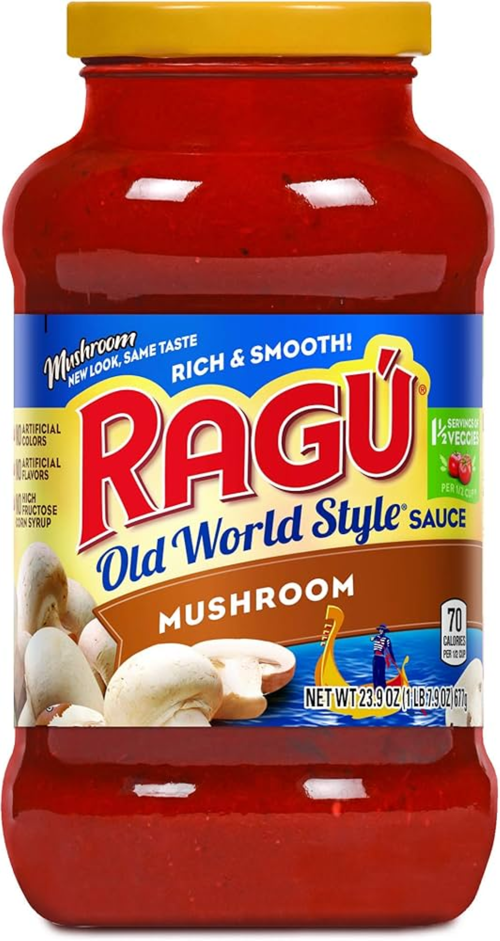 RAGU OLD WORLD STYLE SAUCE MUSHROOM 14OZ
